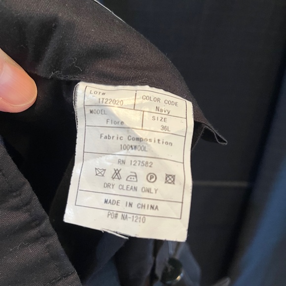 Men’s Paul Betenly Dark Blue Suit - Picture 10 of 10